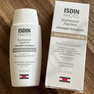 ISDIN Eryfotona Ageless Spf 50 Zinc Oxide and 100% Mineral Tinted